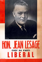 Image - Affiche électorale de Jean Lesage
