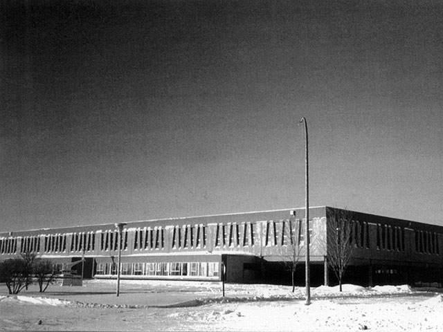 Polyvalent school, L'Escale de Louiseville in Mauricie